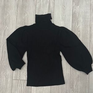 Zara Black Turtleneck Sweater 🖤✨